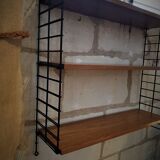 Vintage wall shelf string style 60s