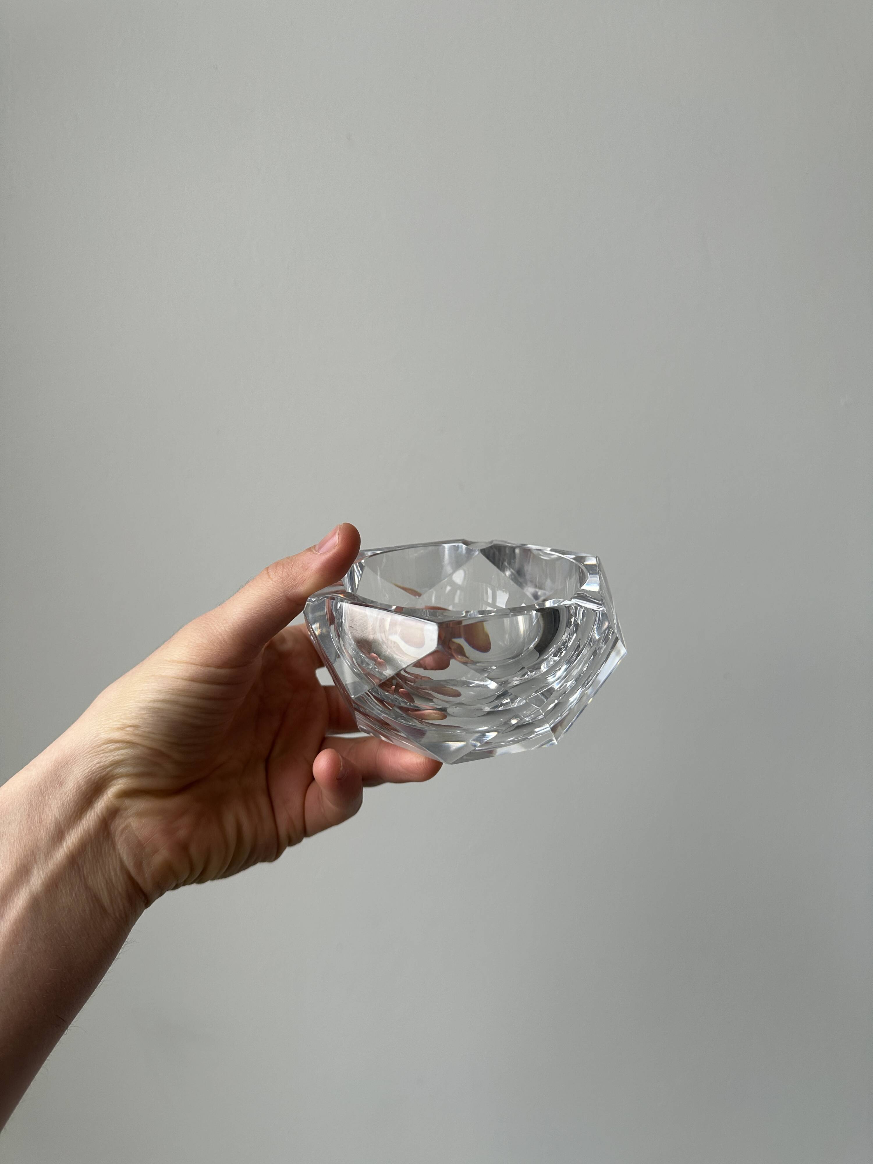 Crystal ashtray