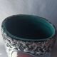 Vintage glazed ceramic vase interior decoration flower collection decor