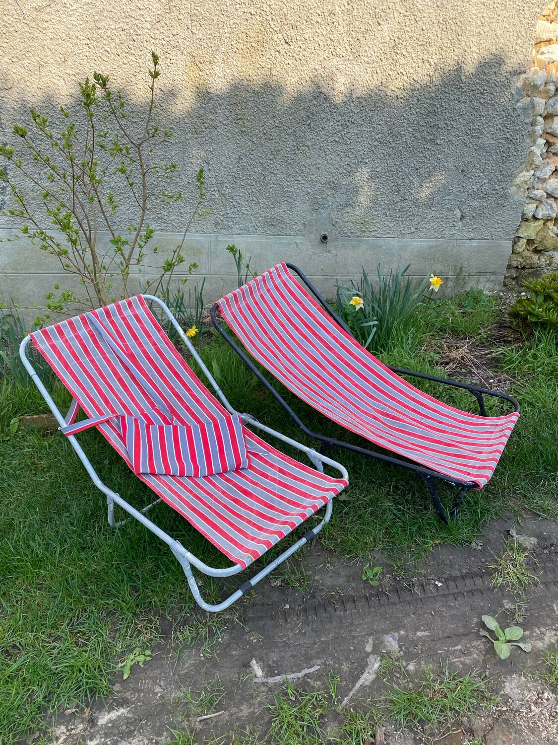 Vintage deckchair RDA