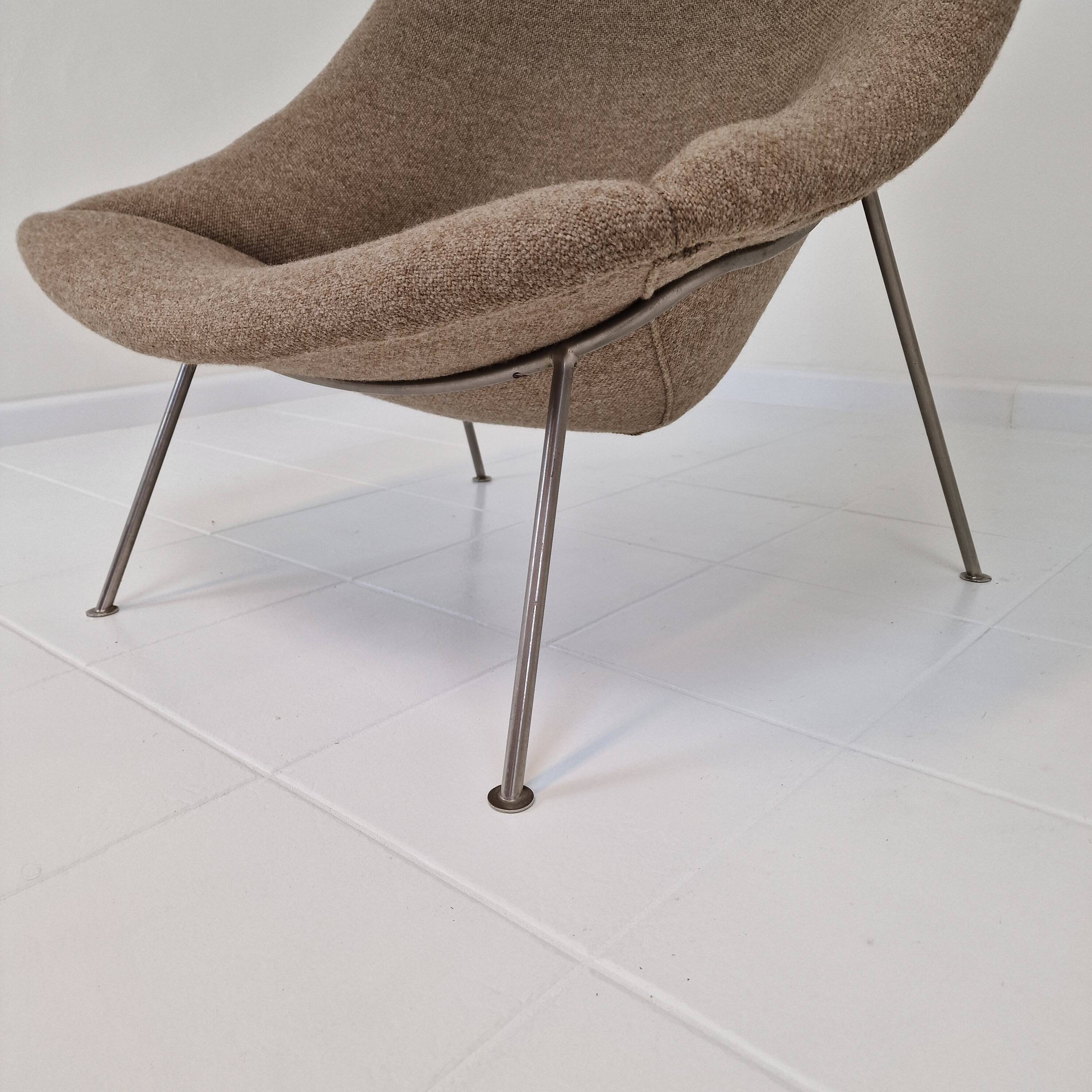 Oyster Chair with Ottoman by Pierre Paulin for Artifort, 1960s