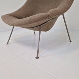 Oyster Chair with Ottoman by Pierre Paulin for Artifort, 1960s
