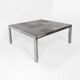 Table basse en acier par Ross Littell, modèle Luar, 1970