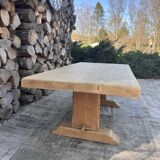 Renovated solid oak coffee table