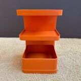 Prisunic Flair model plastic bedside table