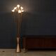 VINTAGE 20thC ITALIAN CALLA FLOOR LAMP BY ANGELO LELLI FOR ARREDOLUCE c1960
