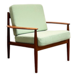 Mid Century Modern Teak armchair or easy chair by Grete Jalk for France & Son, Danish Design, 1950er