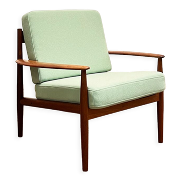 Mid Century Modern Teak armchair or easy chair by Grete Jalk for France & Son, Danish Design, 1950er
