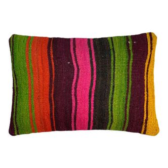 Housse de coussin kilim turc vintage 30x50cm