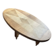 Guillerme Chambron oval coffee table