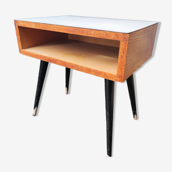 Scandinavian design compass side table