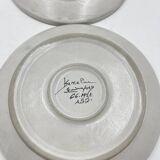 Set of 4 Keraluc Quimper plates