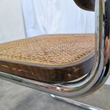 Vintage Cesca Cane Chair: 1970s Italian Mid-Century Modern Dining Office Ch