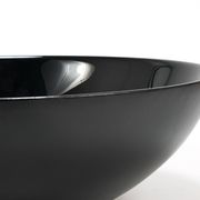 Grand Bol Centre Noir Riedel x Mesa Design, Post-Modernisme Italie, 1980