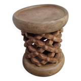 African Bamiléké Brown Stool