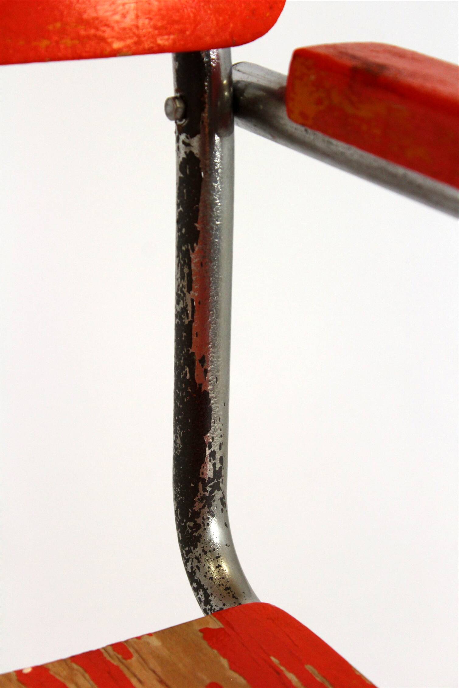 Bauhaus FN 74 Cantilever Chair in Plywood and Chrome by H.J. Hagemann, 1930s