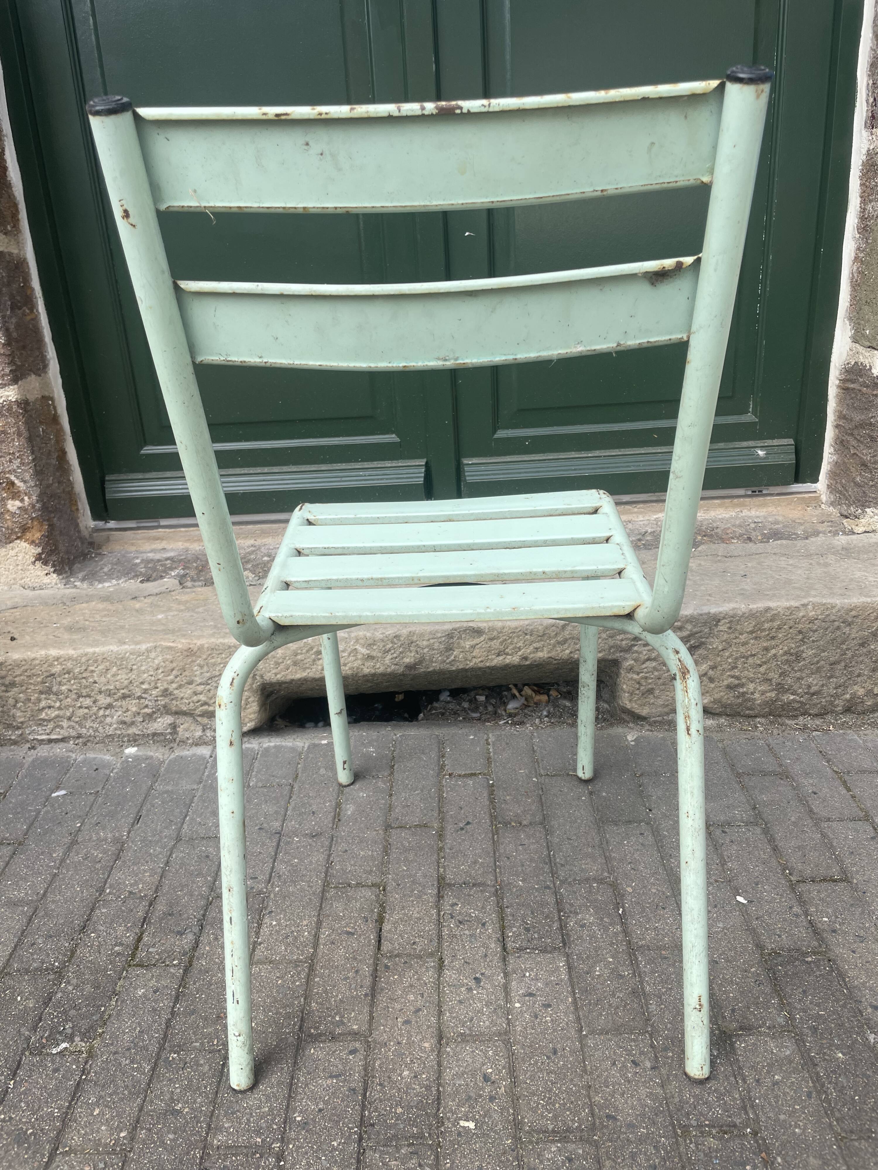 30 vintage art-prod metal terrace chairs