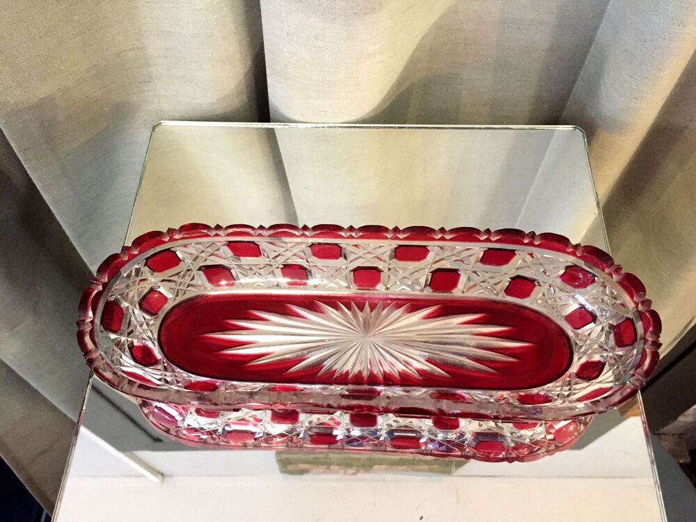 Comb door toothbrush holder empty bohemian glass pocket