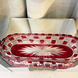 Comb door toothbrush holder empty bohemian glass pocket