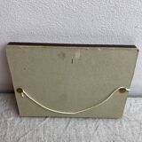 Naturalized butterfly frame under glass