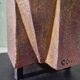 Patinated Cor Dam sculpture in fireclay, 1970s