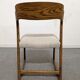 Série de 4 chaises traineau Baumann des années 60/70