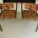 Bureau d'écolier pupitre double Matco Paris déco rétro vintage