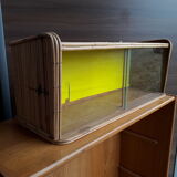 Showcase shel wicker 1950