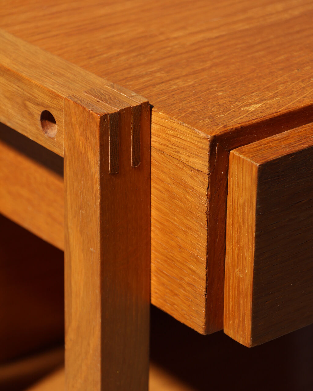 Vintage modernist bedside table