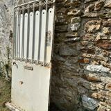 Old wrought iron gate