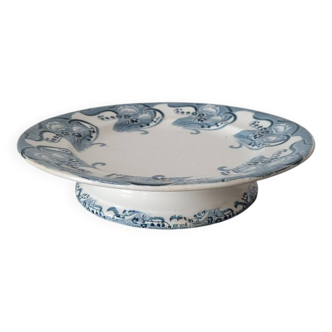 Longwy blue footed plate