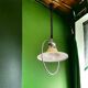 Pull-down rise and fall mid century modern 1960s hanging lamp
