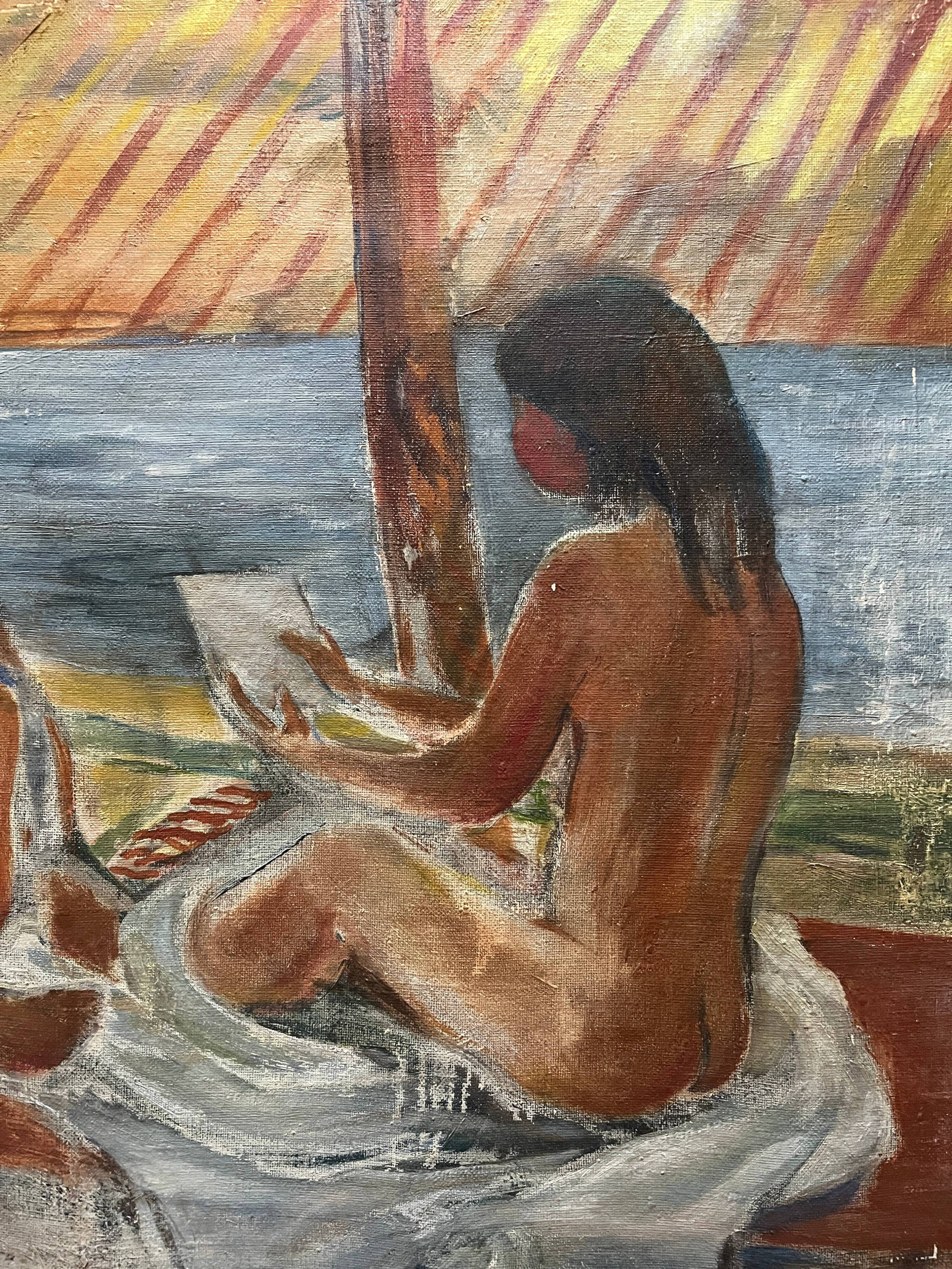 Tableau HST Orientaliste Hana HLADIKOVA-BERNKOPFOVA (1900-1978) R. Tchèque