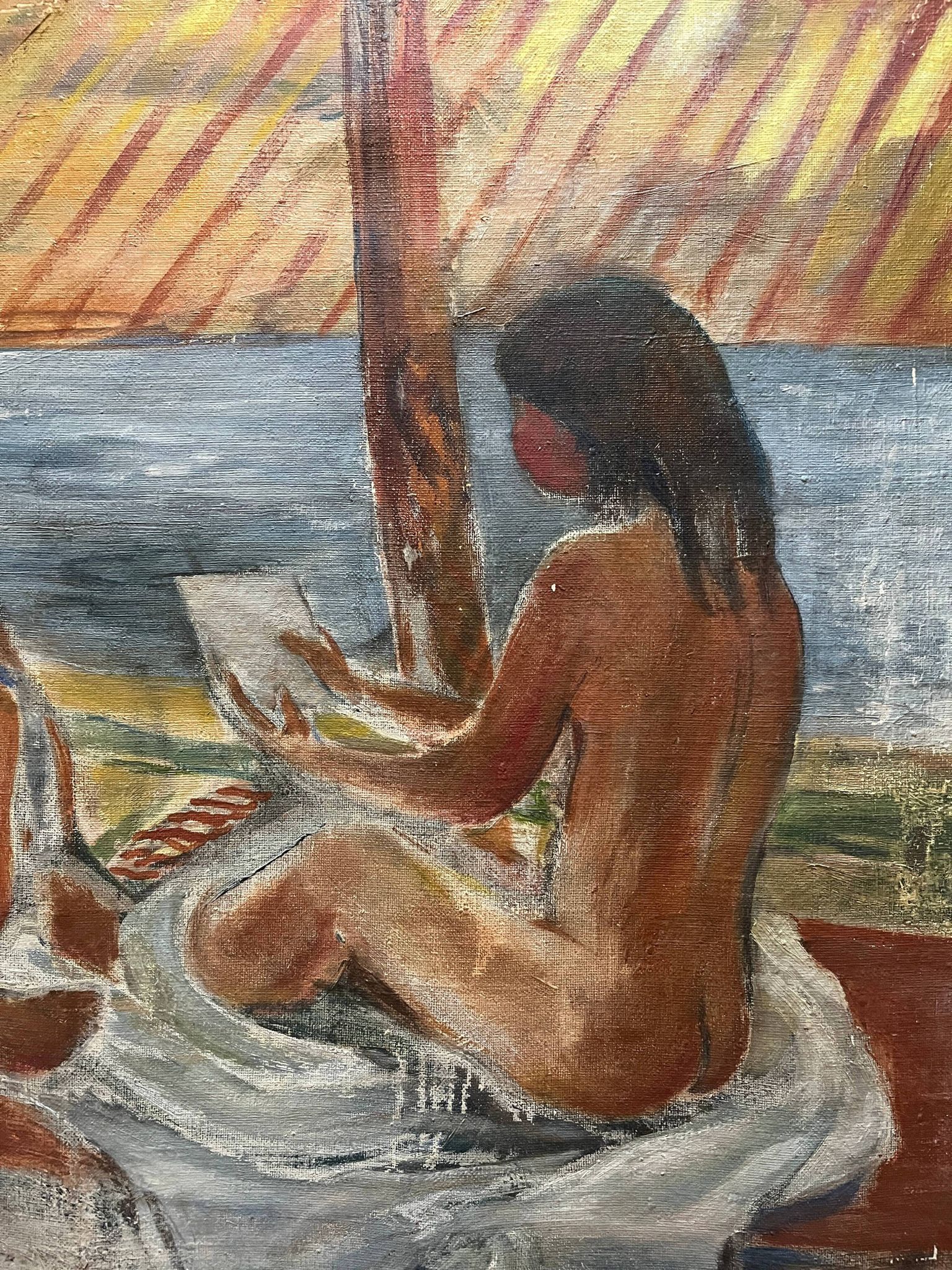 HST Orientalist Painting Hana HLADIKOVA-BERNKOPFOVA (1900-1978) R. Czech
