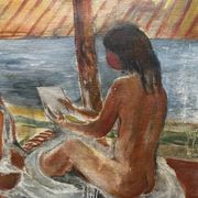 HST Orientalist Painting Hana HLADIKOVA-BERNKOPFOVA (1900-1978) R. Czech