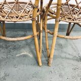 Duo rattan chairs