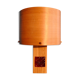 Scandinavian table lamp in strips of pine, 1960
