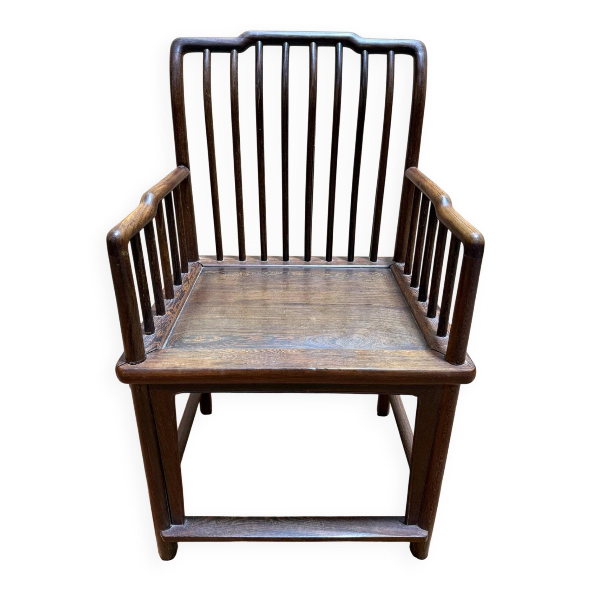 Chinese armchair in huanghuali rosewood