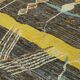 Tapis tribal unique noué à la main en laine multicolore 208 cm x 308 cm