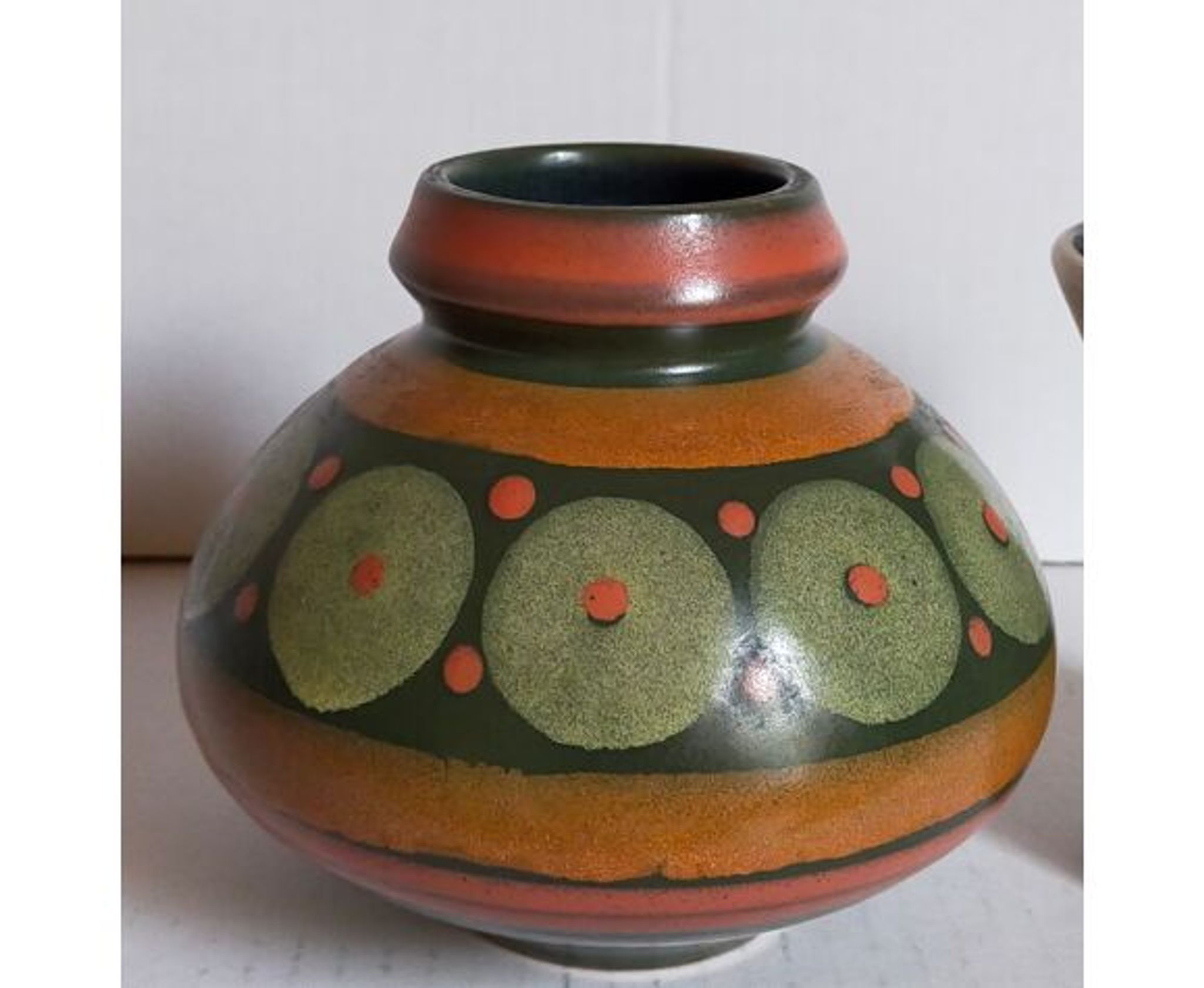 Duo of vases, vintage Scandinavian ceramics