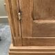 Bibliothèque en chêne - armoire vitrée