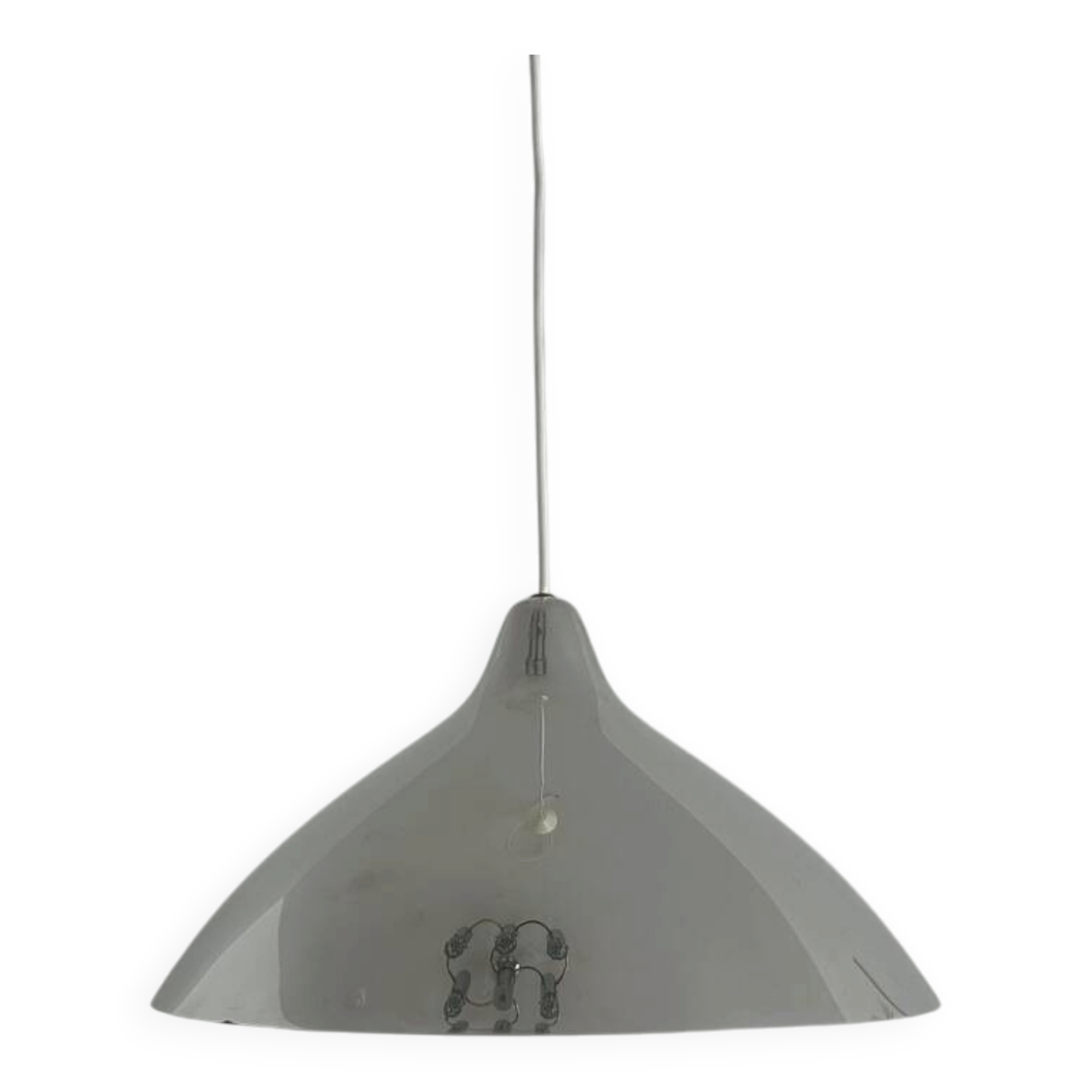 Vintage chrome pendant Lisa Johansson-Pape for Orno