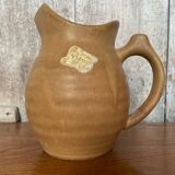 Ancien pichet vieux grès beige made in france vintage
