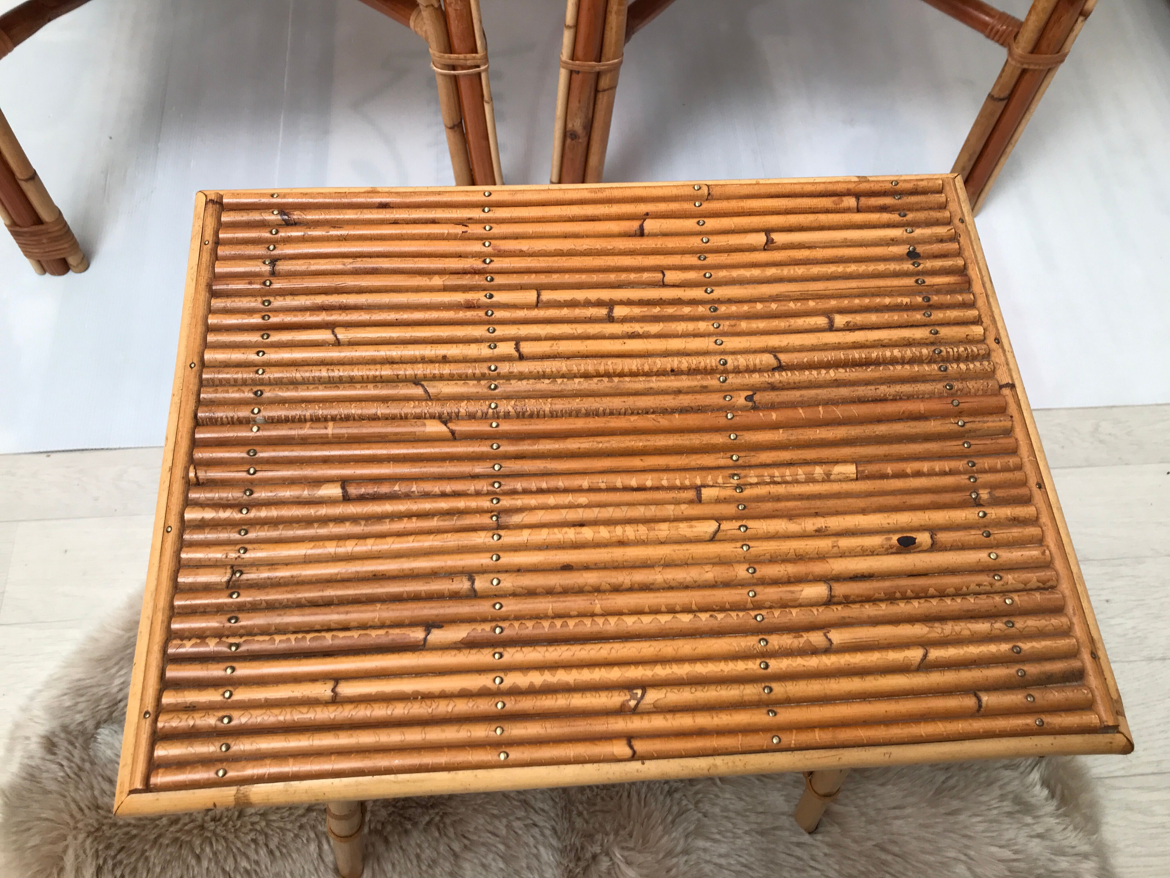 vintage rattan garden furniture