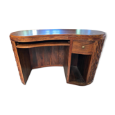 Rosewood bean shaped desk