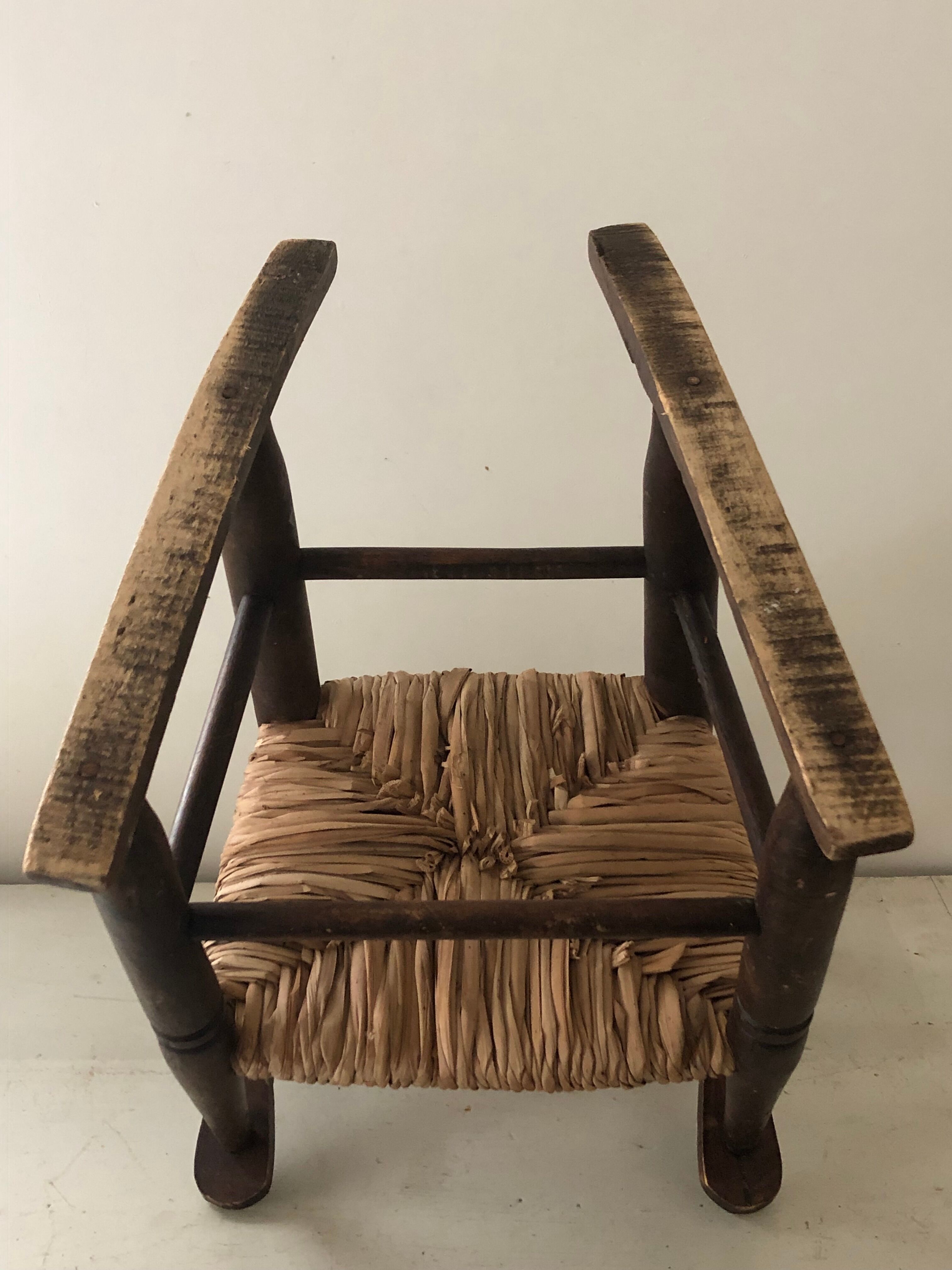 Old rocking chair for children