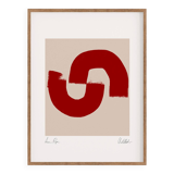 Abstract composition giclee print, 50x70cm
