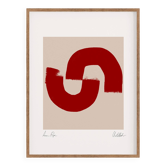 Abstract composition giclee print, 50x70cm