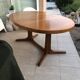 Table à manger ovale Baumann extensible