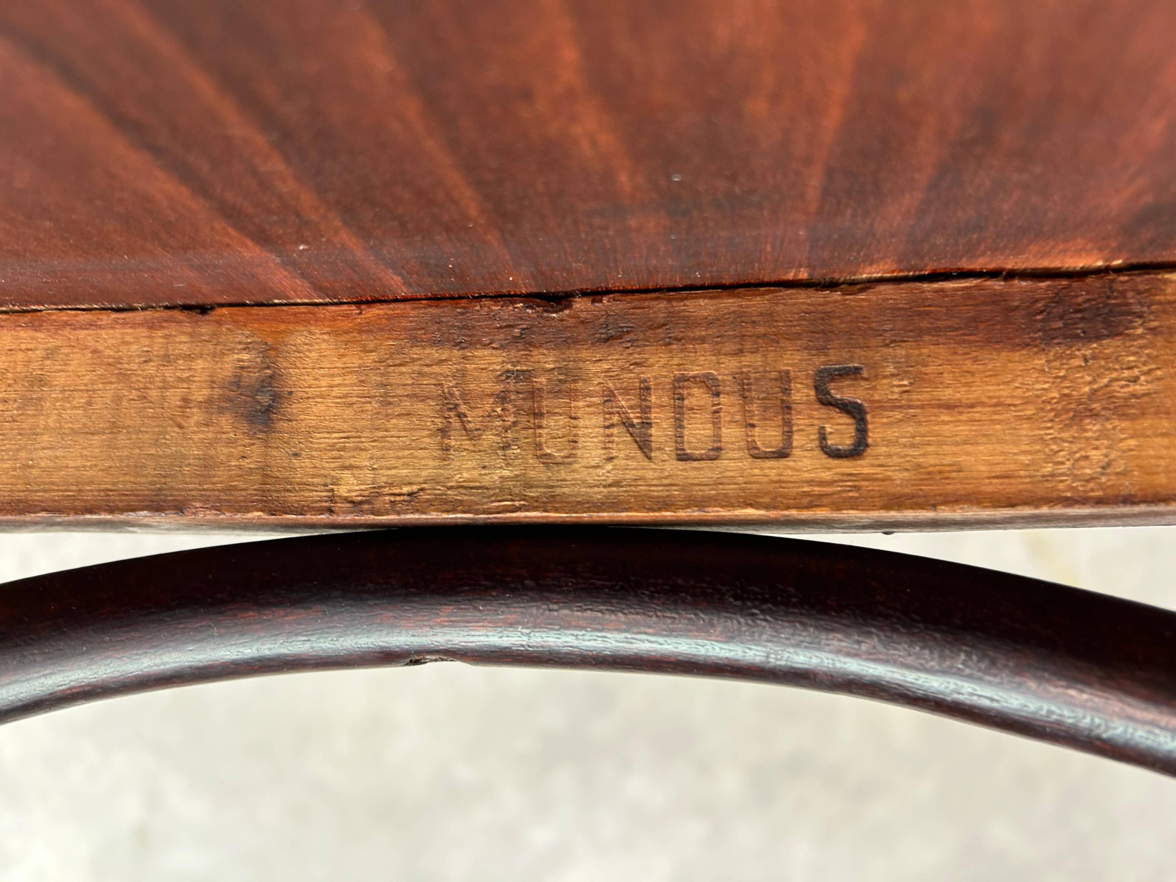Chaise de bureau Sécession par Thonet Mundus